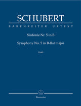 Schubert: Symphony No. 5 in B-flat Major, D 485