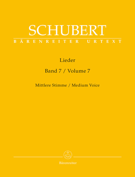 Schubert: Lieder - Volume 7