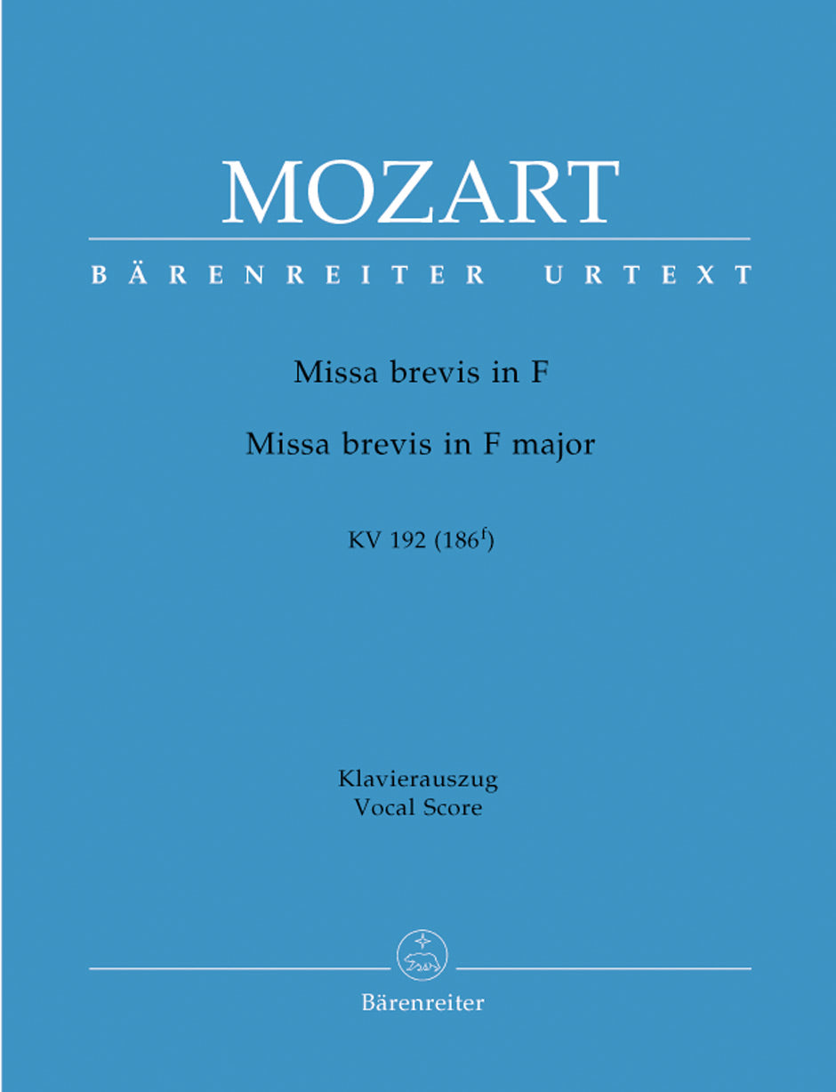 Mozart: Missa brevis in F Major, K. 192 (186f)