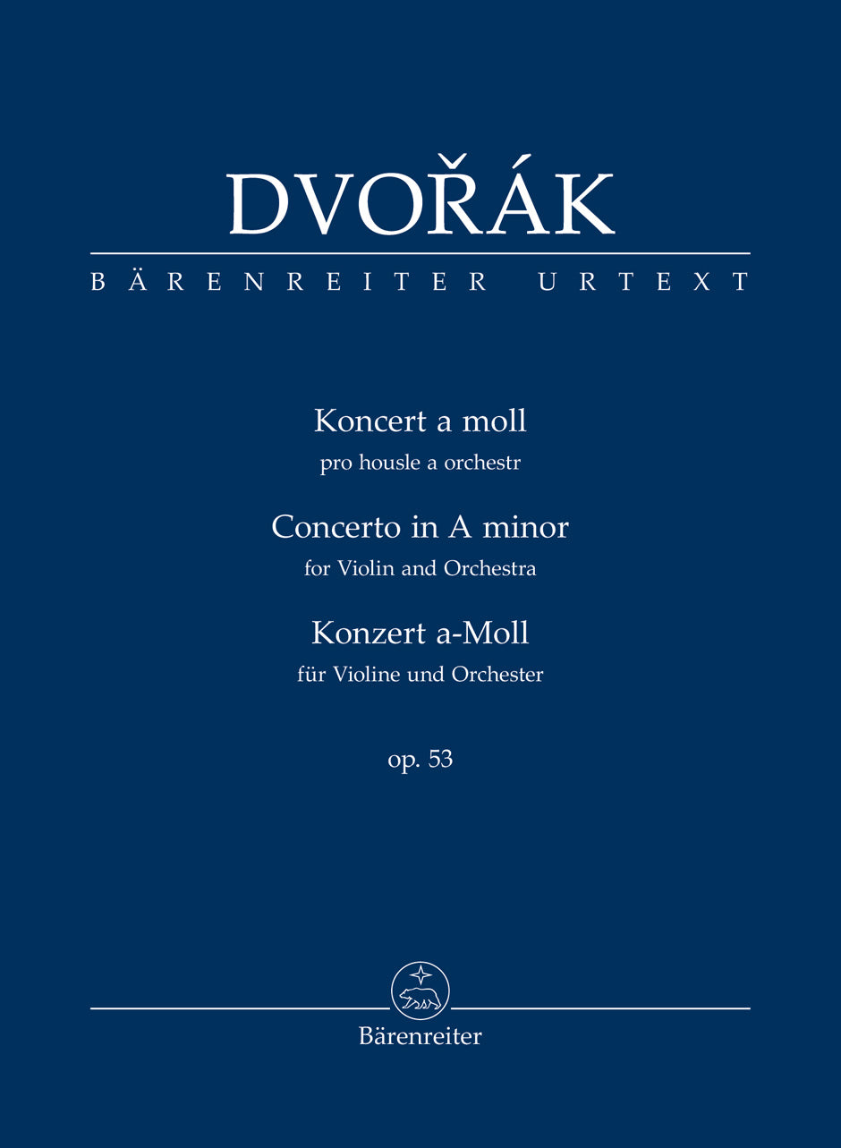 Dvořák: Violin Concerto in A Minor, Op. 53