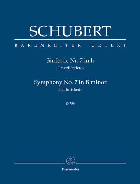 Schubert: Symphony No. 7 in B Minor, D 759 ("Unfinished")