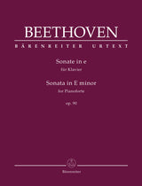 Beethoven: Piano Sonata No. 27 in E Minor, Op. 90