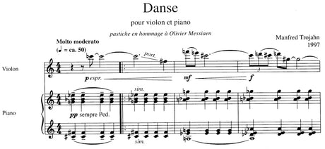 Trojahn: Danse