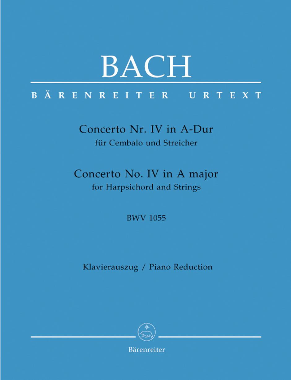 Bach: Harpsichord Concerto No. 4 in A Major, BWV 1055