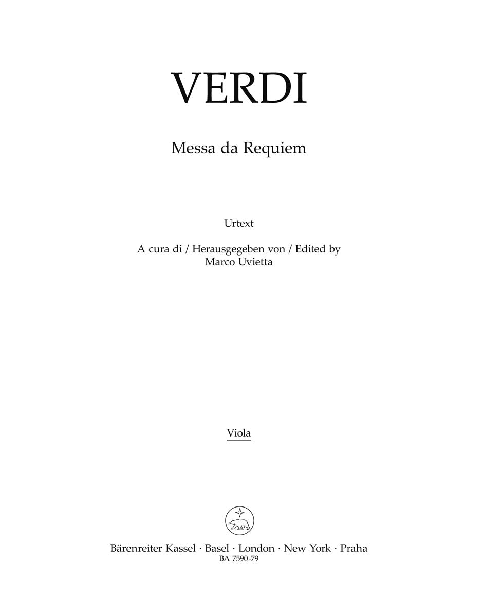 Verdi: Messa da Requiem