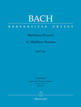 Bach: St. Matthew Passion, BWV 244