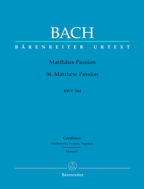 Bach: St. Matthew Passion, BWV 244