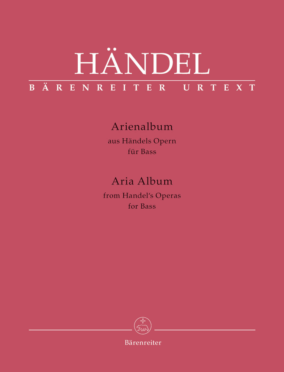 Handel: Aria Album for Bass