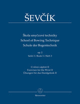 Ševčík: School of Bowing Technique, Op. 2 - Book 3