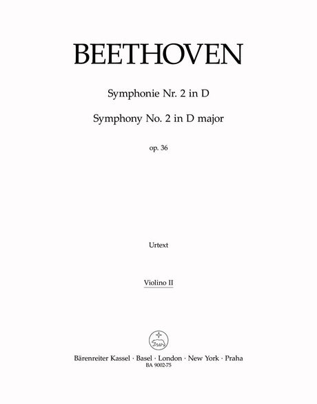 Beethoven: Symphony No. 2 in D Major, Op. 36