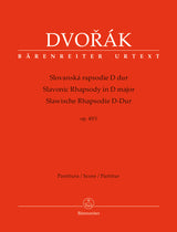 Dvořák: Slavonic Rhapsody in D Major, Op. 45, No. 1