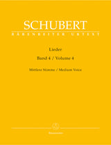 Schubert: Lieder - Volume 4