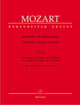 Mozart: Complete Church Sonatas - Volume 3 & 4 (K. 278 & K. 329)