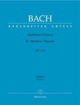 Bach: St. Matthew Passion, BWV 244