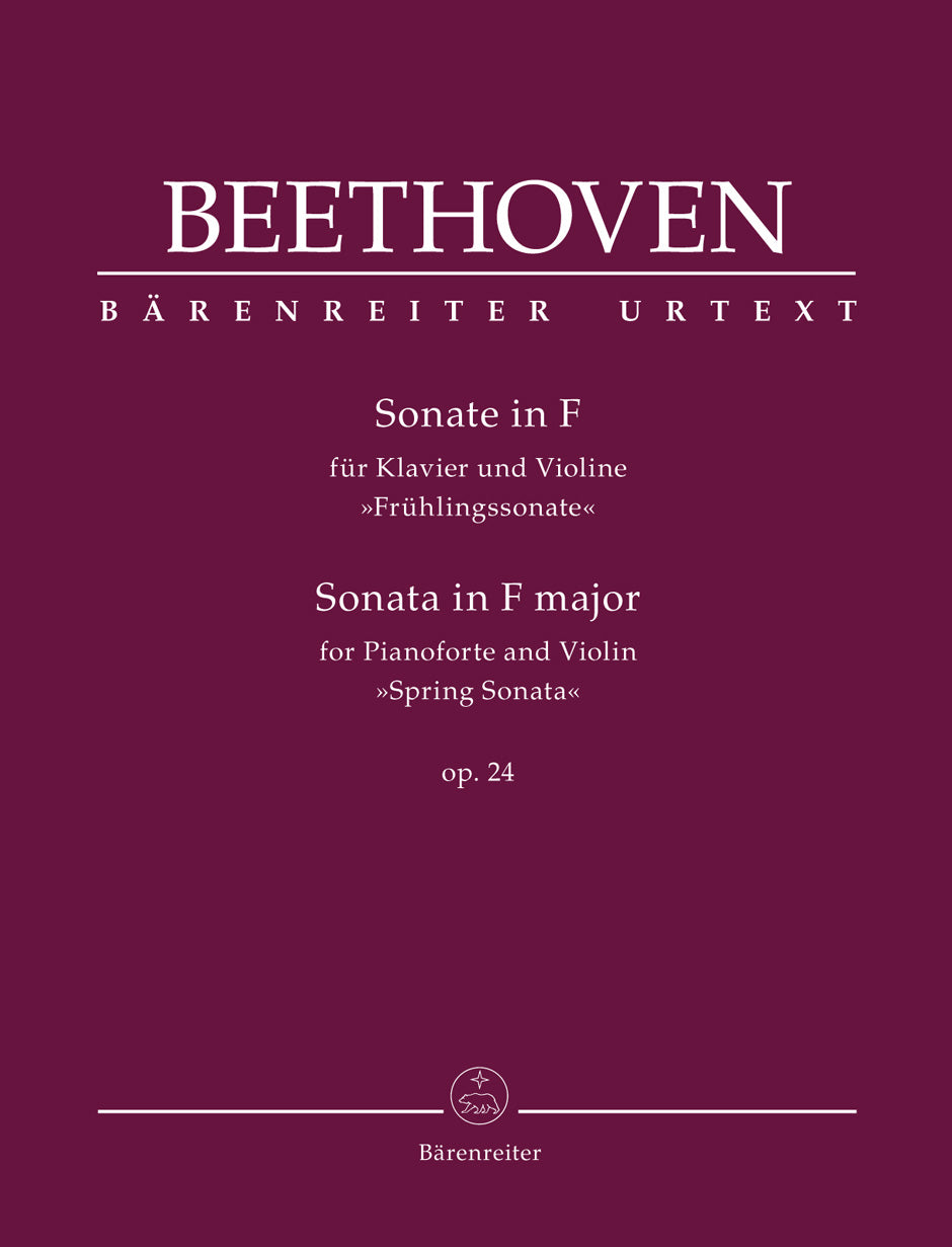 Beethoven: Violin Sonata in F Major, Op. 24 ("Spring Sonata")