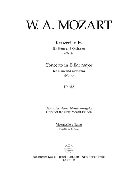 Mozart: Horn Concerto No. 4 in E-flat Major, K. 495