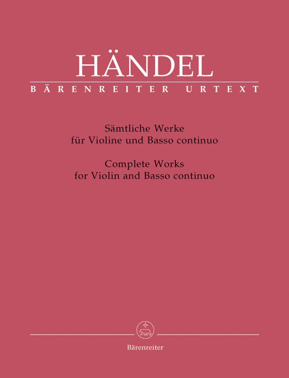 Handel: Complete Works for Violin and Basso Continuo