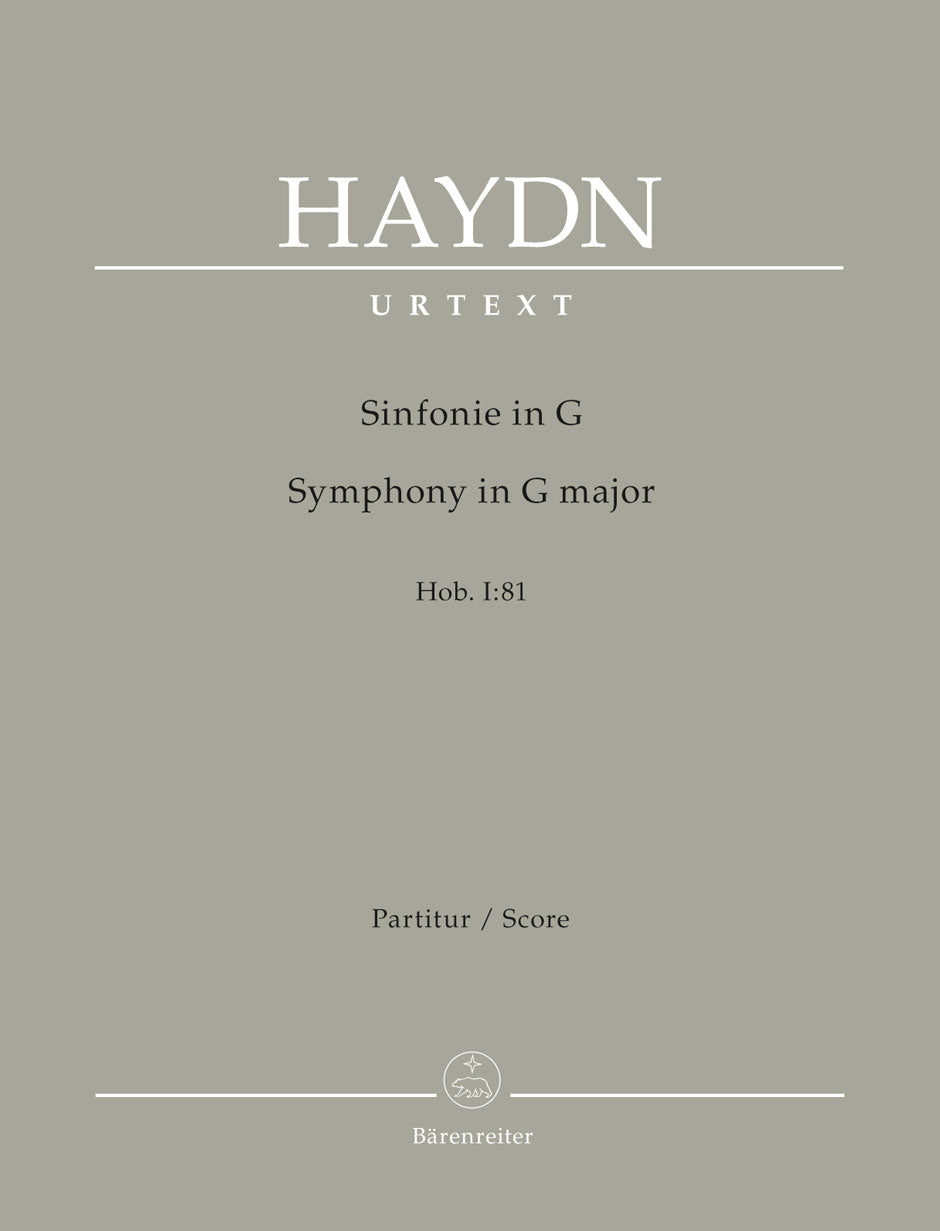 Haydn: Symphony in G Major, Hob. I:81