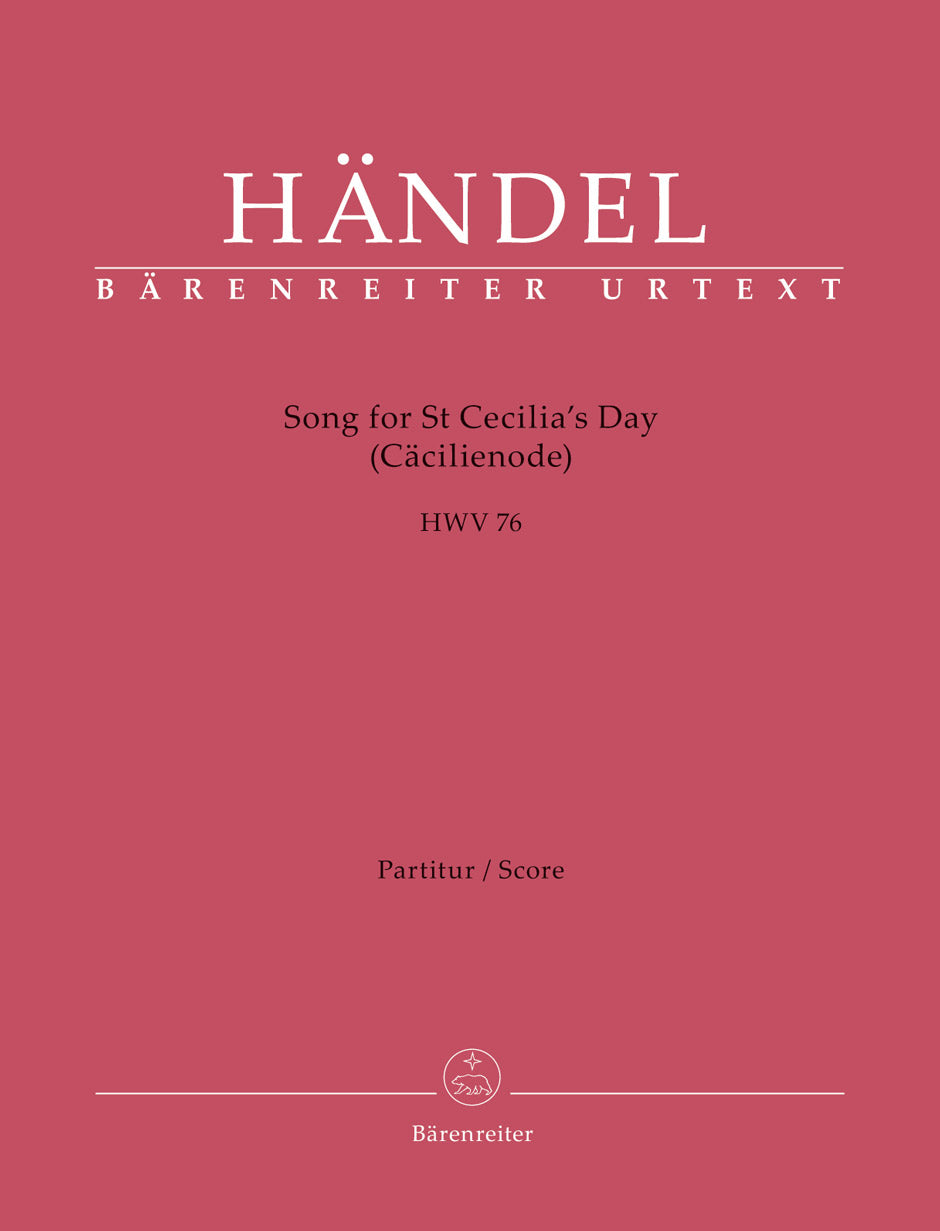 Handel: Ode for St Cecilia's Day, HWV 76