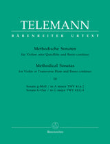 Telemann: Methodical Sonatas - Volume 3 (TWV 41:a2 and 41:G4)