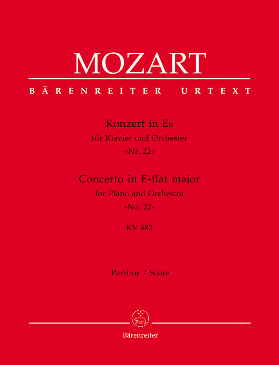 Mozart: Piano Concerto No. 22 in E-flat Major, K. 482