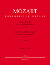 Mozart: Piano Concerto No. 22 in E-flat Major, K. 482