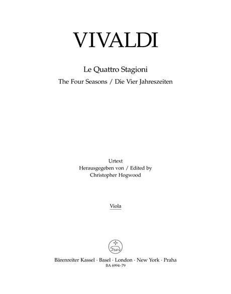 Vivaldi: The Four Seasons