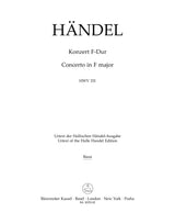 Handel: Concerto grosso in F Major, HWV 331