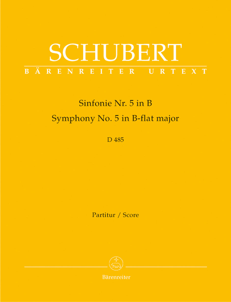 Schubert: Symphony No. 5 in B-flat Major, D 485