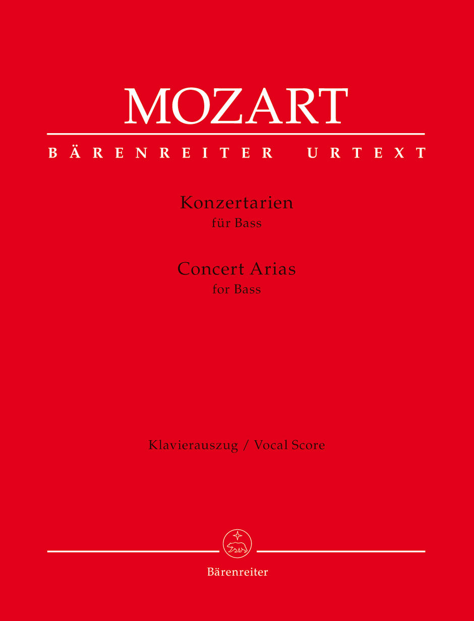 Mozart: Concert Arias for Bass