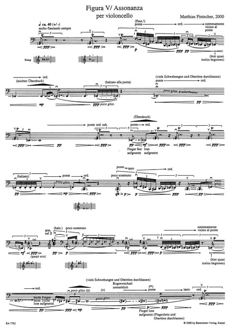 Pintscher: Figura V / Assonanza