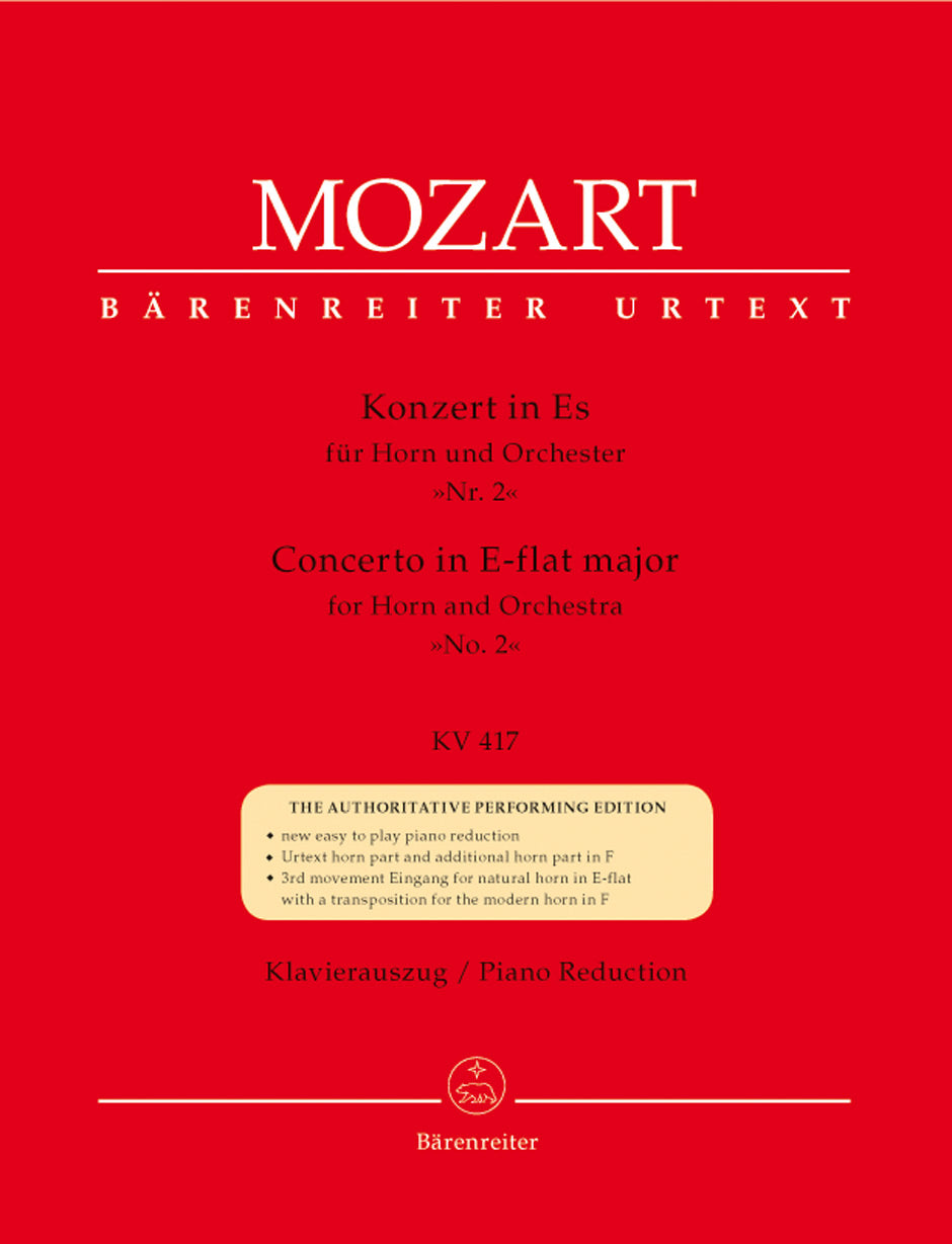 Mozart: Horn Concerto No. 2 in E-flat Major, K. 417