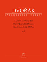 Dvořák: Piano Quartet in D Major, Op. 23