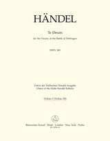 Handel: Te Deum, HWV 283