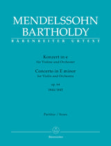 Mendelssohn: Violin Concerto in E Minor, Op. 64