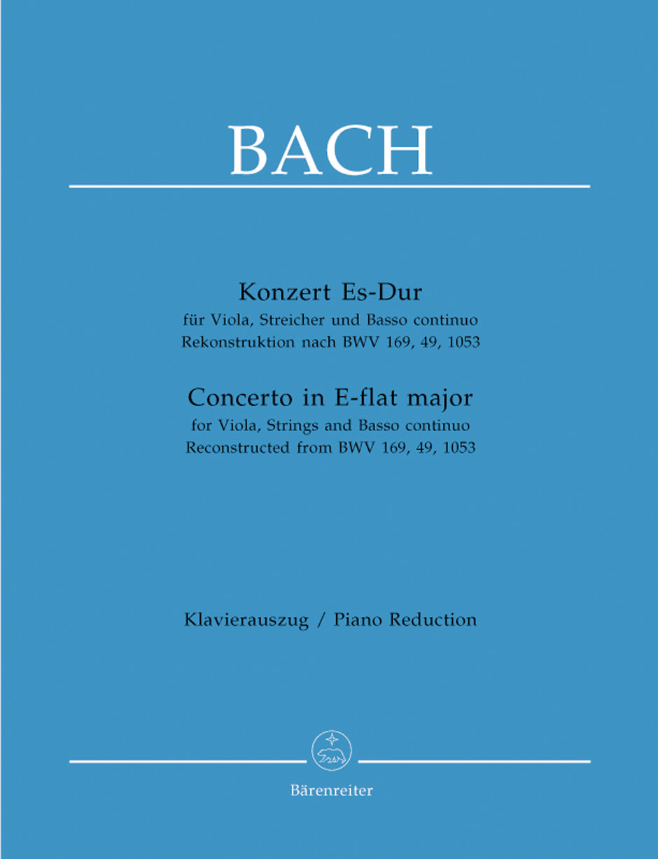 Bach: Viola Concerto in E-flat Major