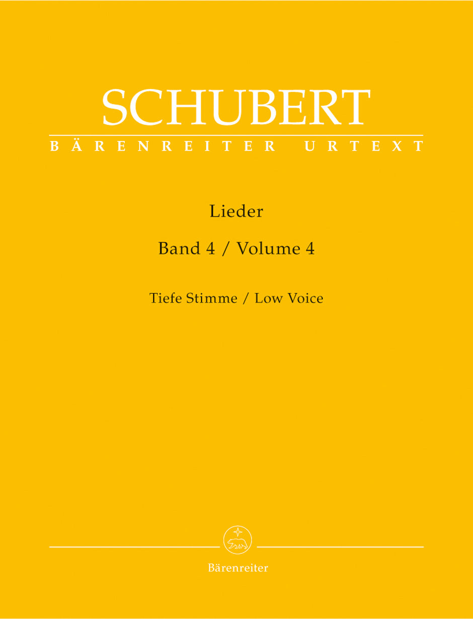 Schubert: Lieder - Volume 4