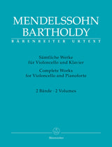 Mendelssohn: Complete Works for Cello & Piano