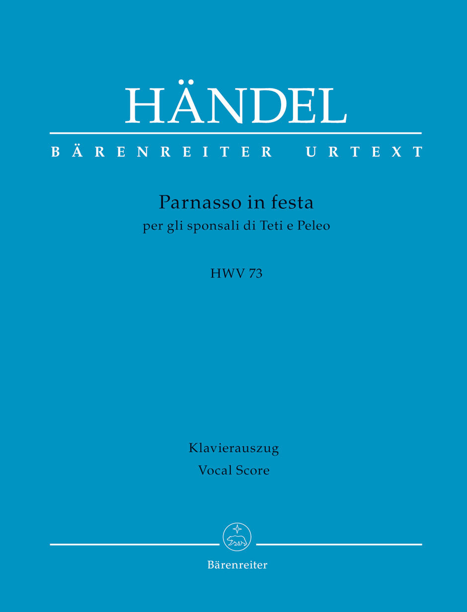 Handel: Parnasso in festa, HWV 73