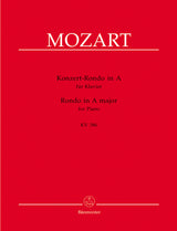 Mozart: Concert Rondo in A Major, K. 386 (arr. for solo piano)