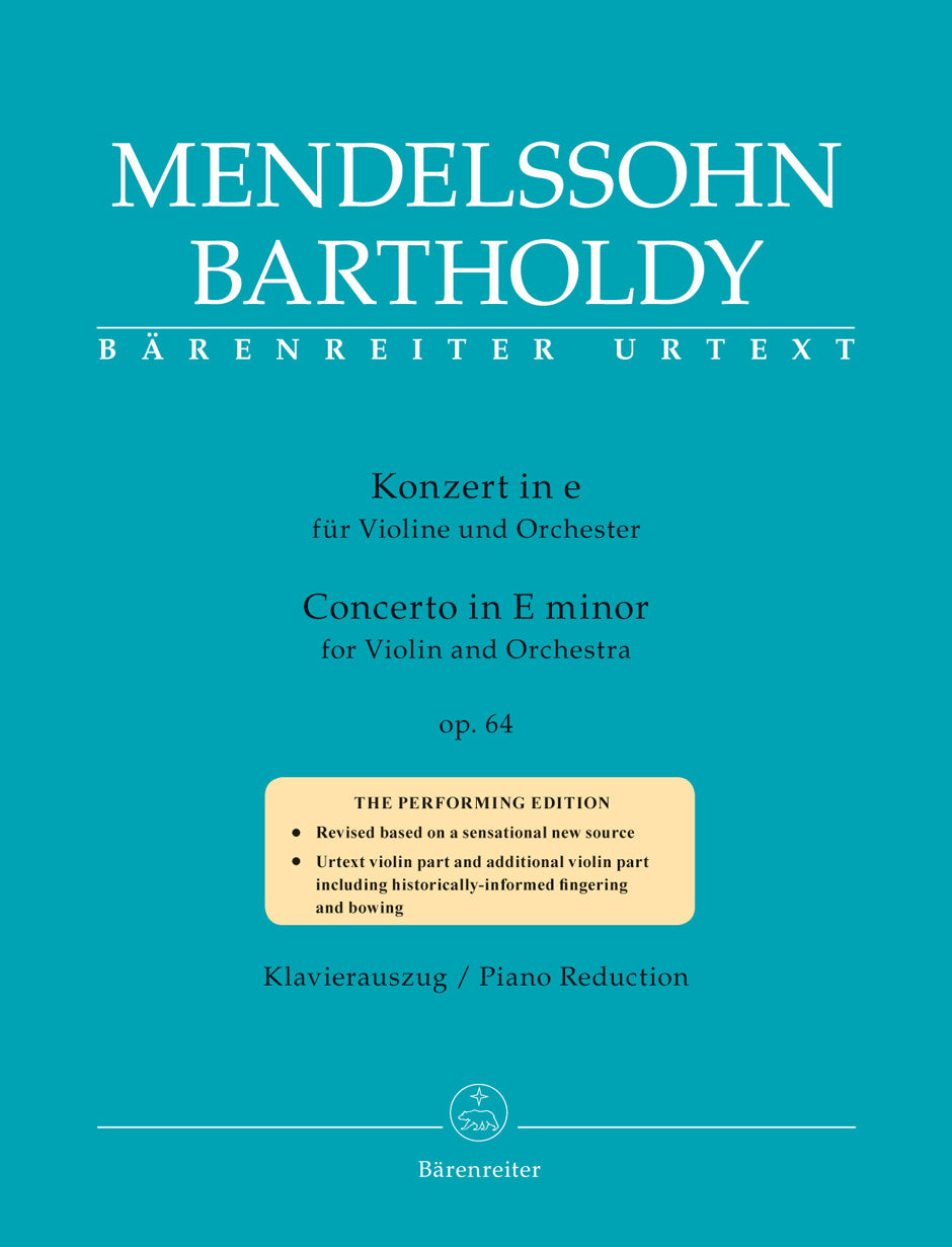 Mendelssohn: Violin Concerto in E Minor, Op. 64