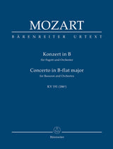 Mozart: Bassoon Concerto in B-flat Major, K. 191 (186e)