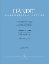 Handel: Organ Concerto, HWV 292, Op. 4, No. 4