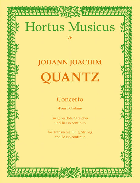 Quantz: Flute Concerto in D Major ("Pour Potsdam")