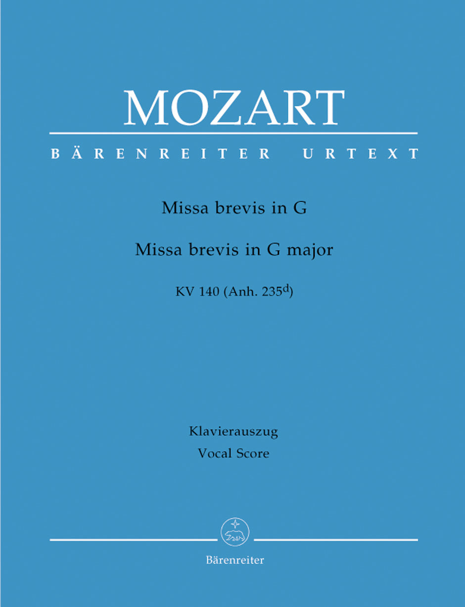 Mozart: Missa brevis in G Major, K. 140 (235d)