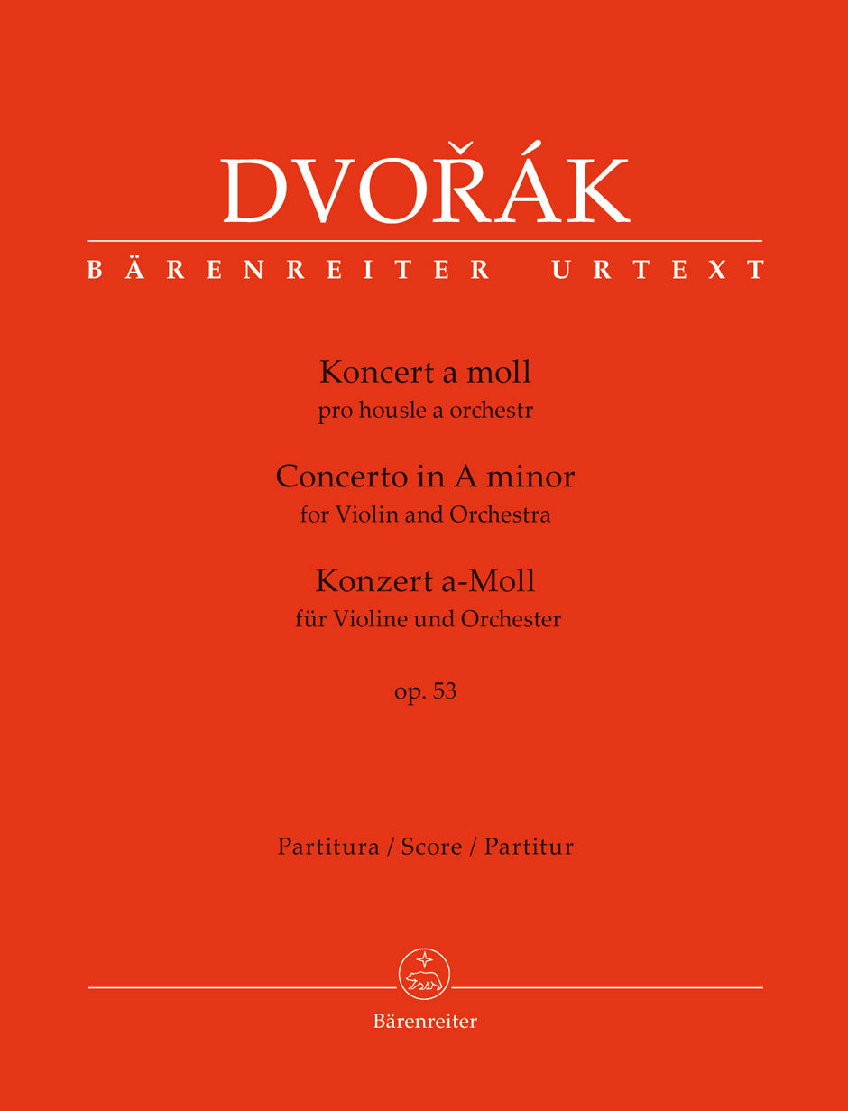 Dvořák: Violin Concerto in A Minor, Op. 53