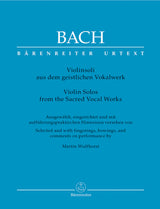 Bach: Violin Solos from the Sacred Vocal Works
