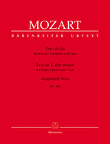 Mozart: Trio for Piano, Clarinet and Viola in E-flat Major K. 498