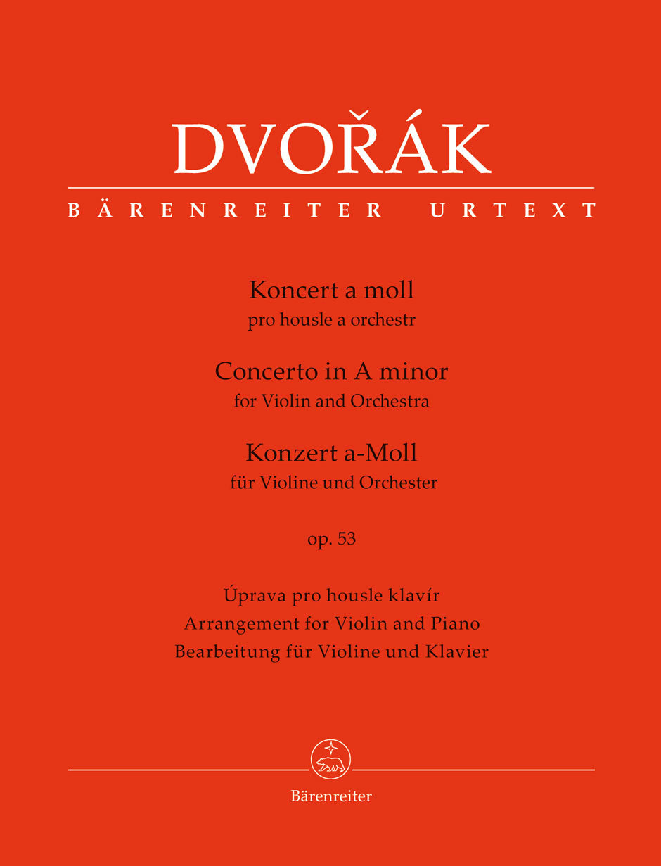 Dvořák: Violin Concerto in A Minor, Op. 53