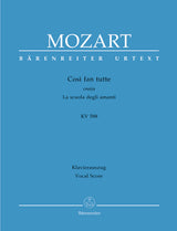 Mozart: Così fan tutte, K. 588